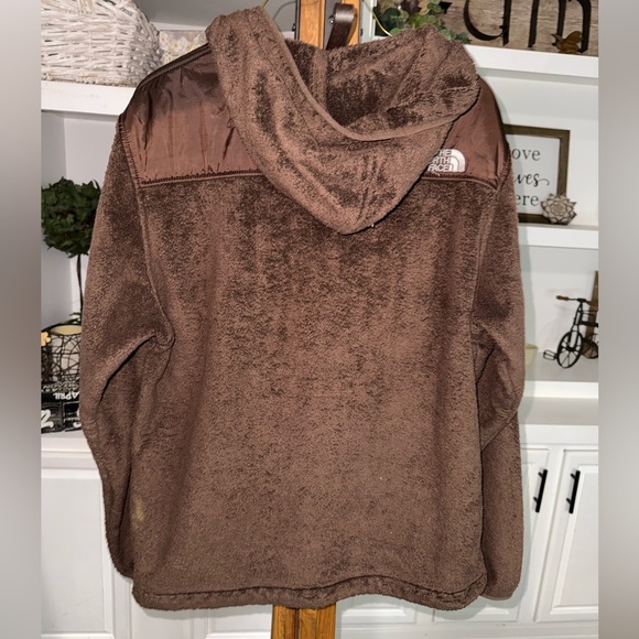 The North Face Chocolate Brown Fleece Jacket - Picture 3 of 3